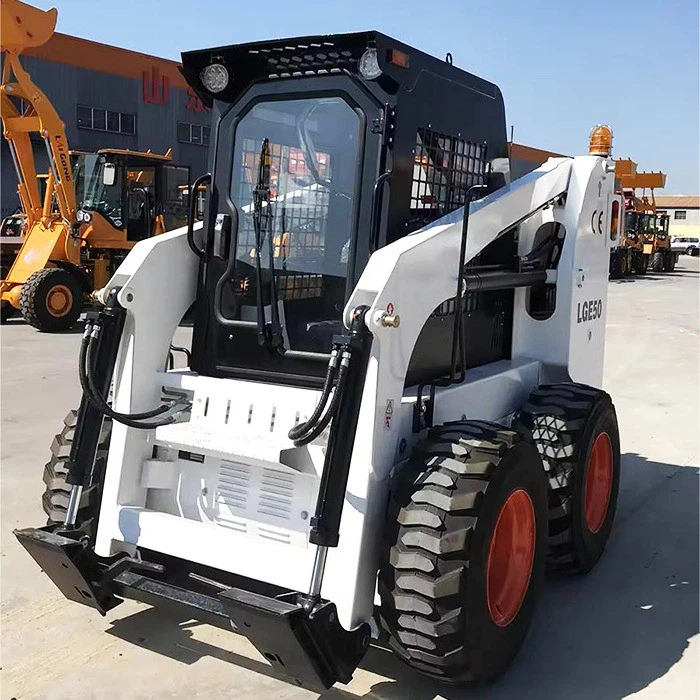 China Hydraulic Skid Steer Loader factory