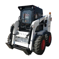 Çin'de yapılan mekanik küçük kızak direksiyonlu yükleyici